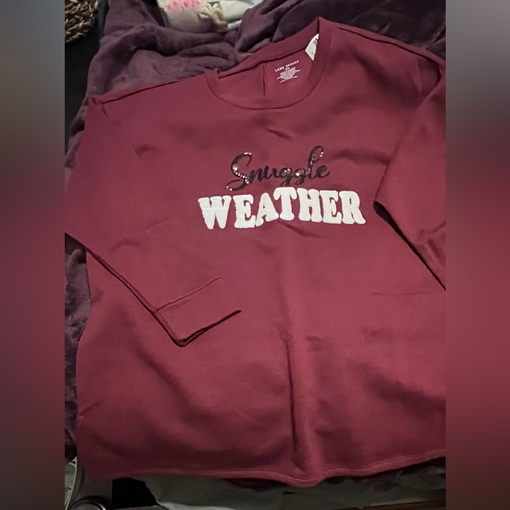 New Lane Bryant sweatshirt, 18/20